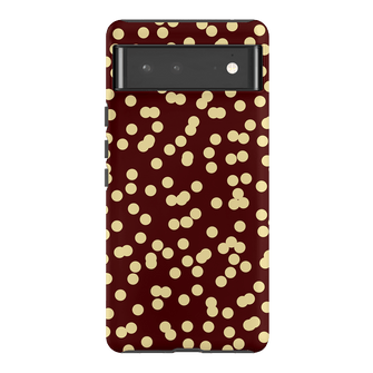 Mini Confetti Burgundy Butter Printed Phone Cases Google Pixel 6 Pro / Armoured by Veronica Tucker - The Dairy