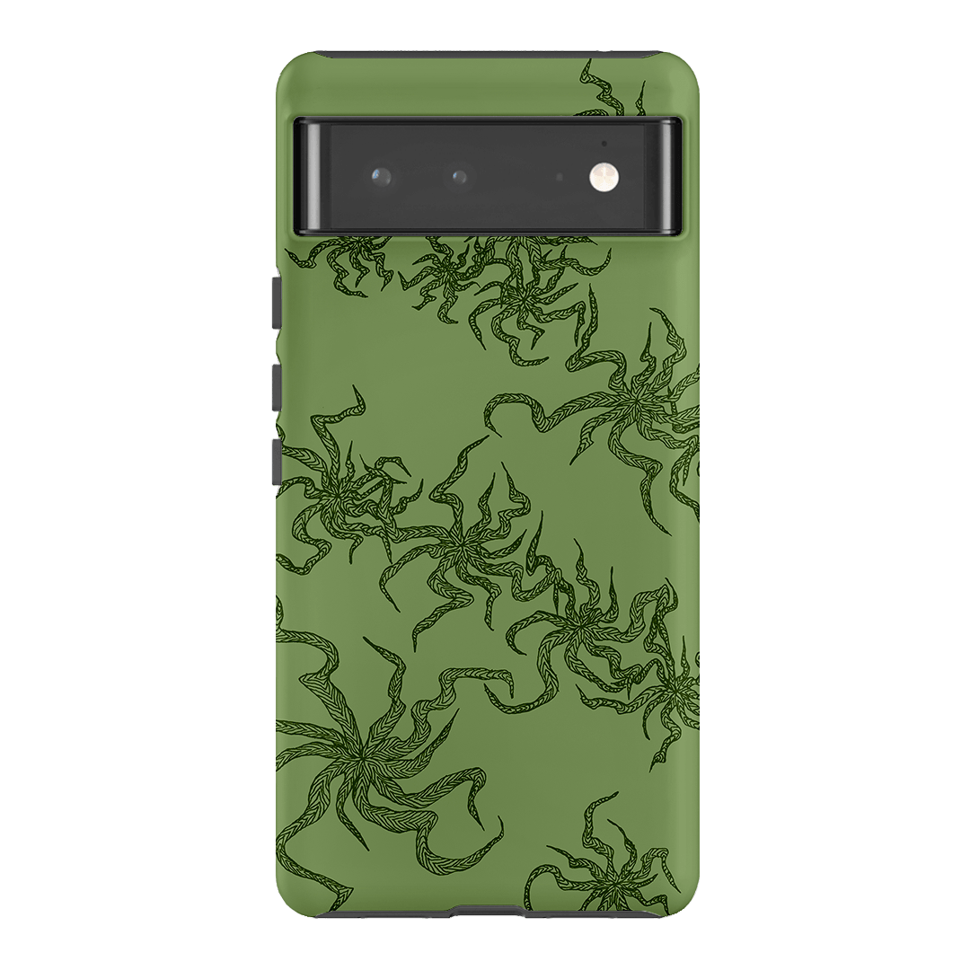 Night Moss Printed Phone Cases Google Pixel 6 Pro / Armoured by Stormi Bree - The Dairy