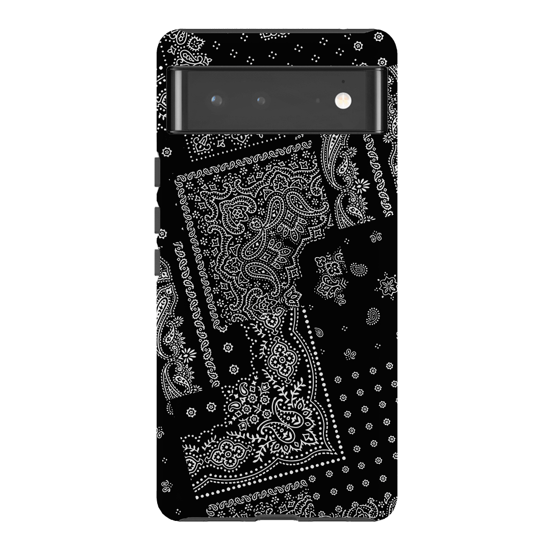 Paisley Noir Printed Phone Cases Google Pixel 6 Pro / Armoured by The Dairy - The Dairy