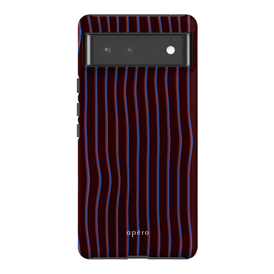Panama Burgundy Printed Phone Cases Google Pixel 6 Pro / Armoured by Apero - The Dairy