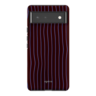 Panama Burgundy Printed Phone Cases Google Pixel 6 Pro / Armoured by Apero - The Dairy