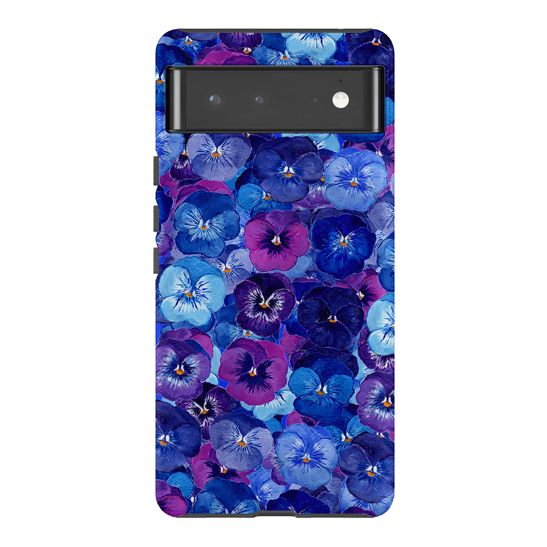 Pansy Jumble Printed Phone Cases Google Pixel 6 Pro / Armoured by Kayla Henley - The Dairy