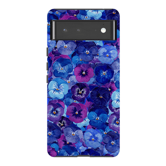 Pansy Jumble Printed Phone Cases Google Pixel 6 Pro / Armoured by Kayla Henley - The Dairy