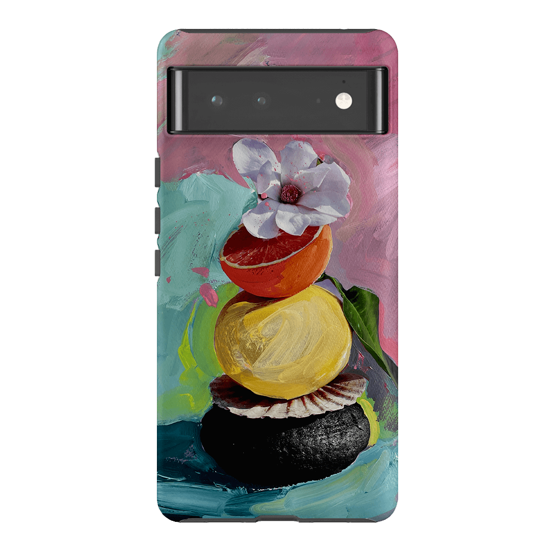 Pink Splash Printed Phone Cases Google Pixel 6 Pro / Armoured by Nicole Nelius - The Dairy