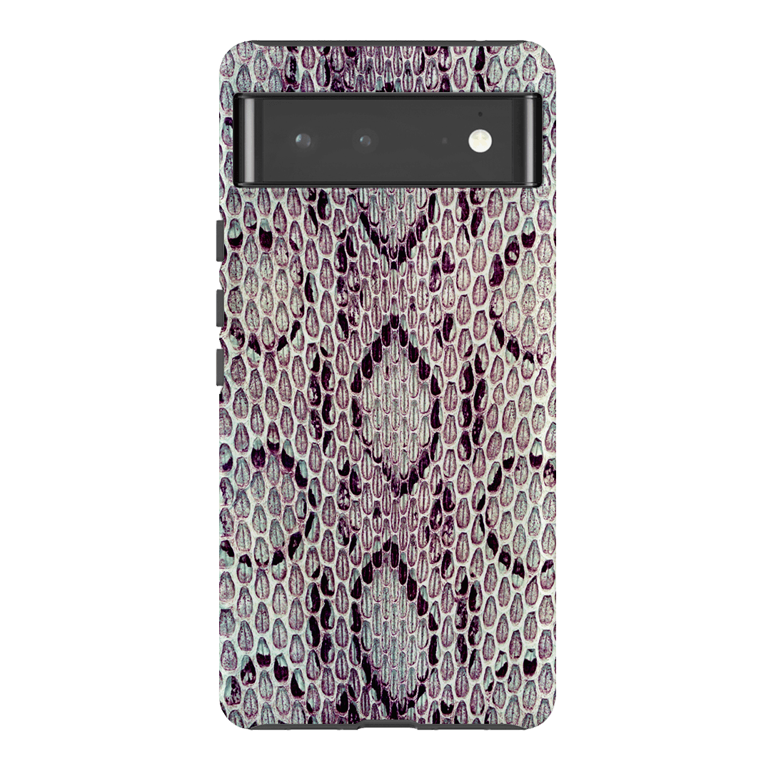 Plum Python Printed Phone Cases Google Pixel 6 Pro / Armoured by The Dairy - The Dairy
