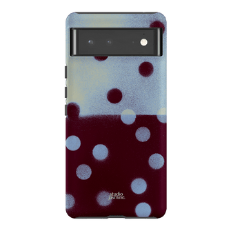 Plum Polka Dot Printed Phone Cases Google Pixel 6 Pro / Armoured by Jasmine Dowling - The Dairy