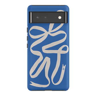Something Blue Ribbon Printed Phone Cases Google Pixel 6 Pro / Armoured by Jasmine Dowling - The Dairy