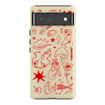 Spiced Cowboy Cream Printed Phone Cases Google Pixel 6 Pro / Armoured by Easty Beasty - The Dairy