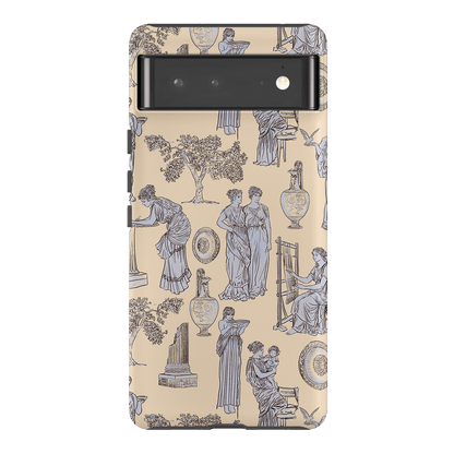 Symposium Alabaster Printed Phone Cases Google Pixel 6 Pro / Armoured by Veronica Tucker - The Dairy