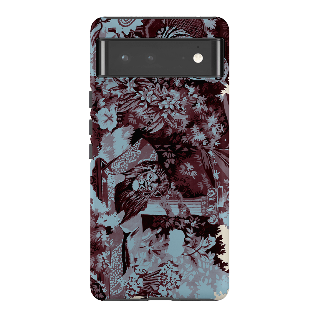 Tippi Blue Printed Phone Cases Google Pixel 6 Pro / Armoured by Desmond & Dempsey - The Dairy