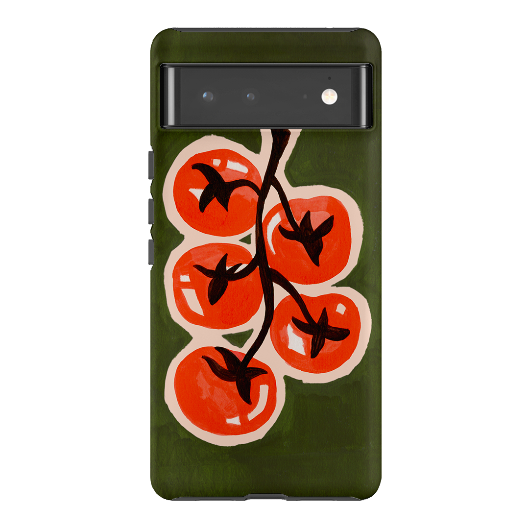 Tomatoes Printed Phone Cases Google Pixel 6 Pro / Armoured by Studio Bon - The Dairy