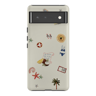 Vacay All Day Cream Printed Phone Cases by Antipodean - The Dairy