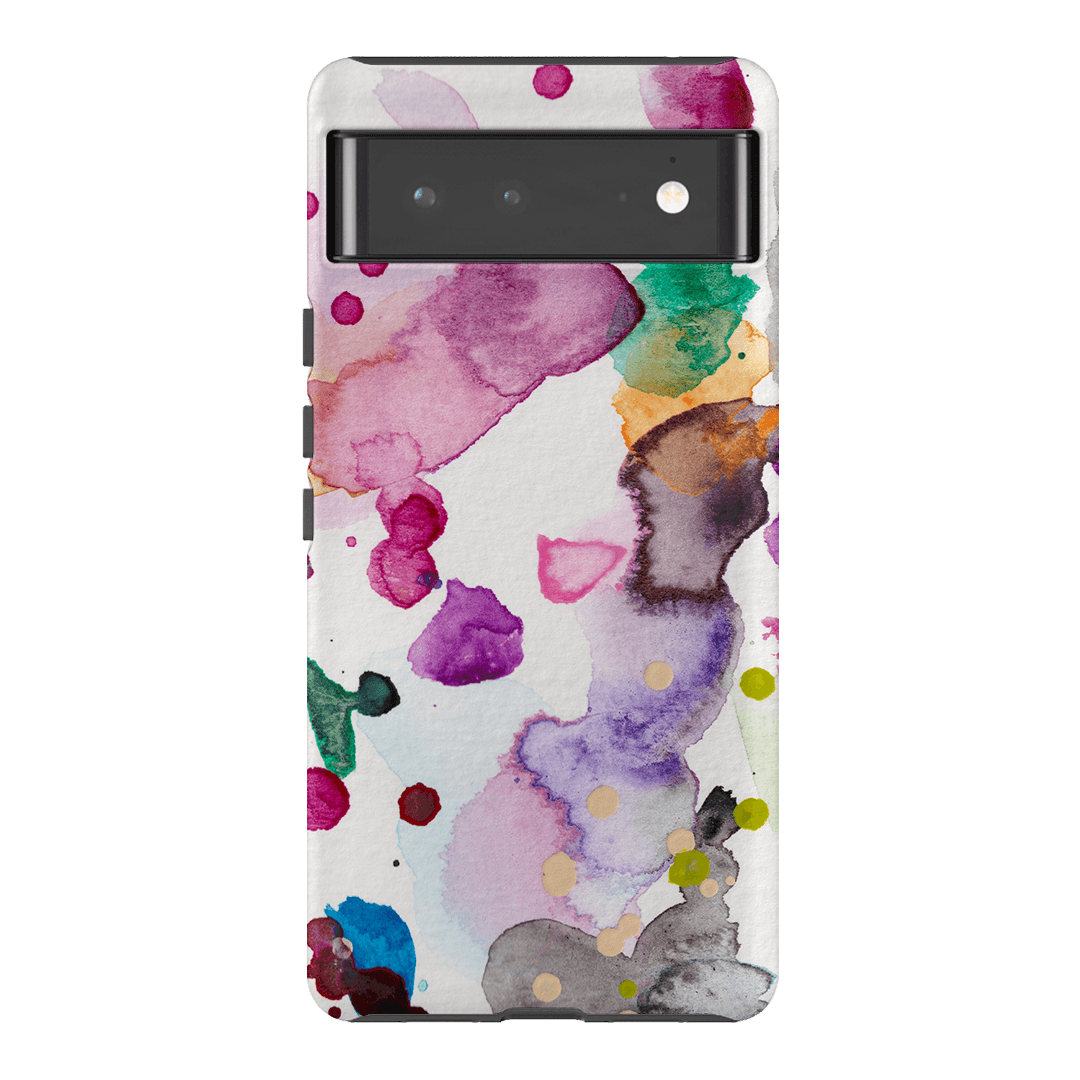 Watercolour Palette Printed Phone Cases Google Pixel 6 Pro / Armoured by The Dairy - The Dairy