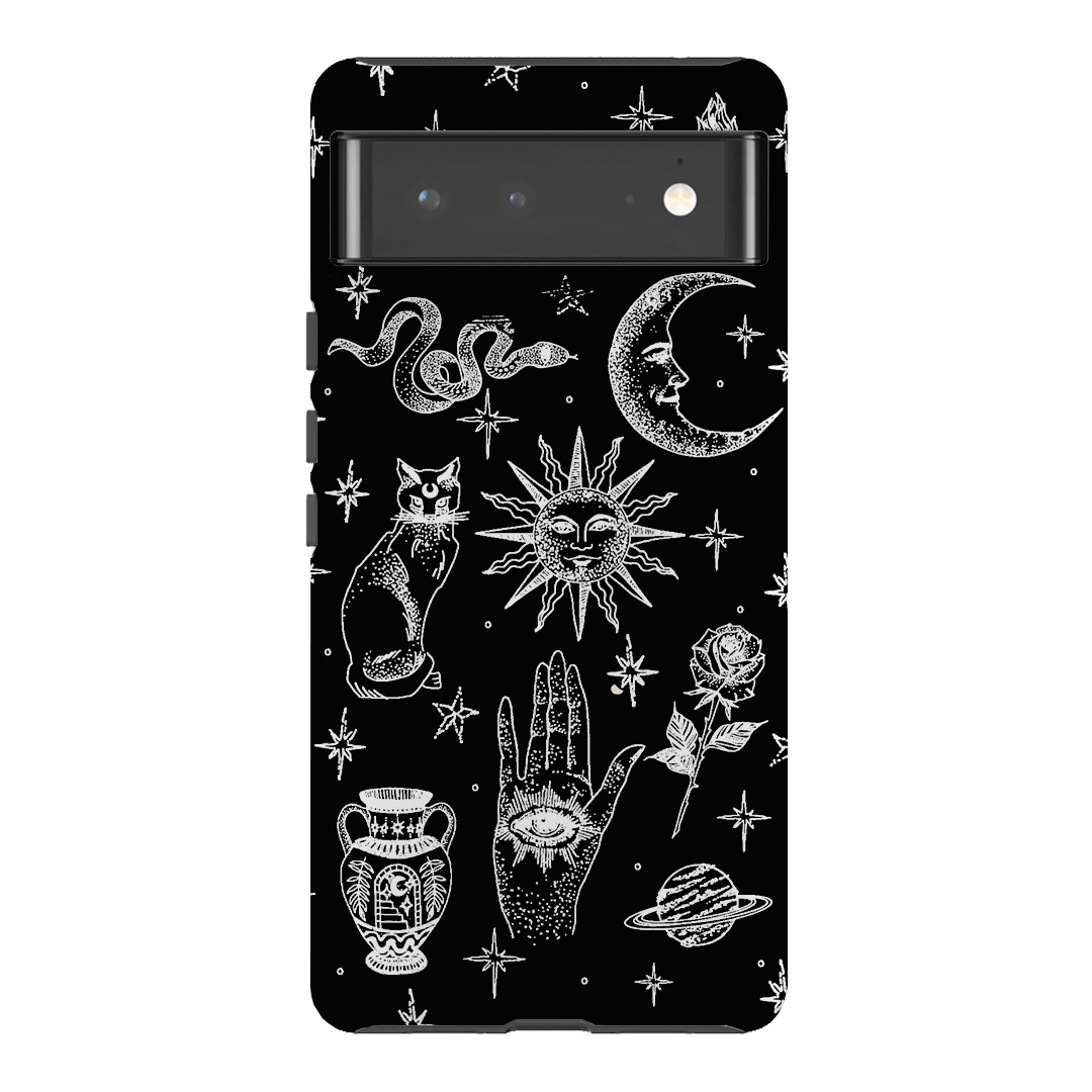 Astro Flash Monochrome Printed Phone Cases Google Pixel 6 Pro / Armoured by Veronica Tucker - The Dairy