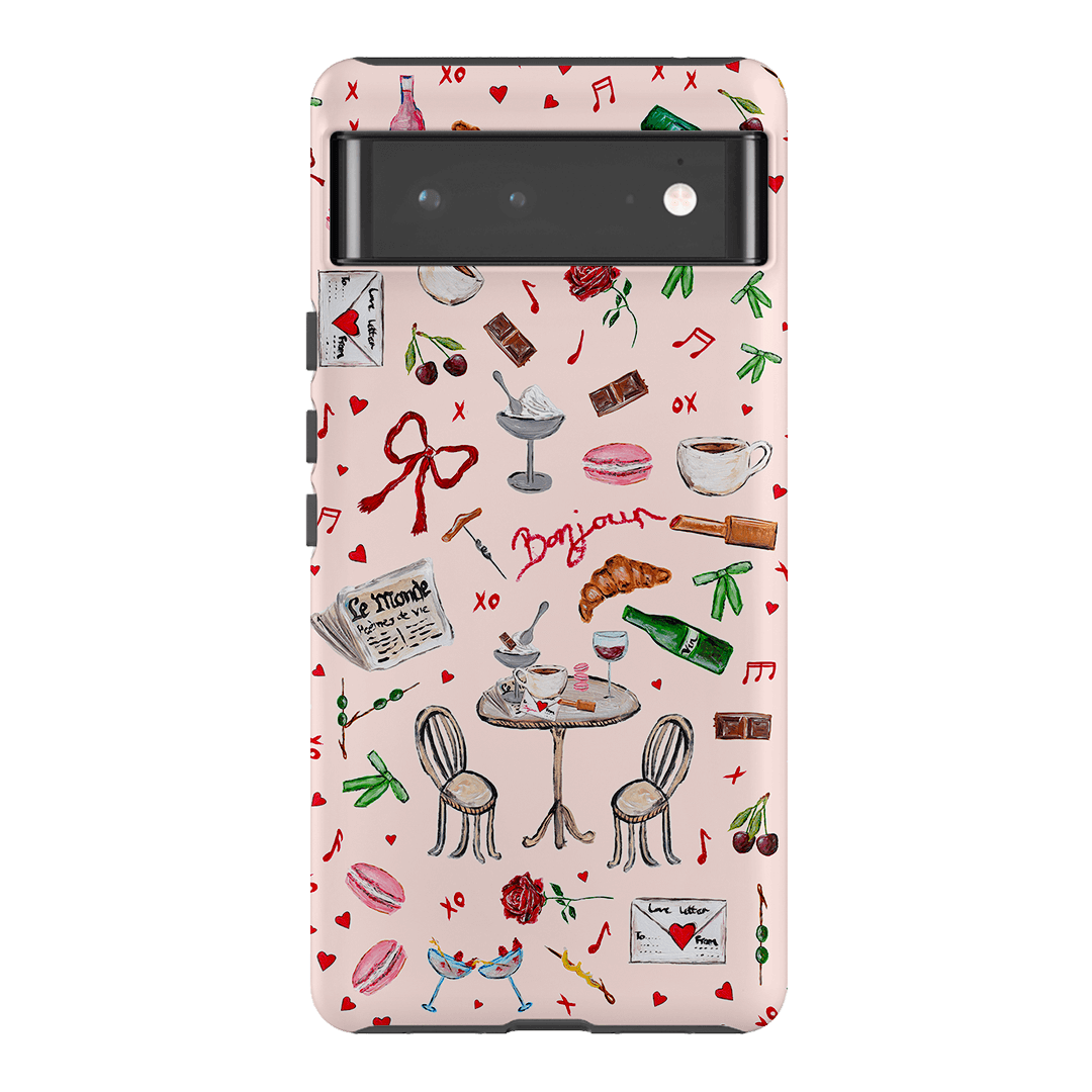 Bonjour Printed Phone Cases Google Pixel 6 Pro / Armoured by BG. Studio - The Dairy