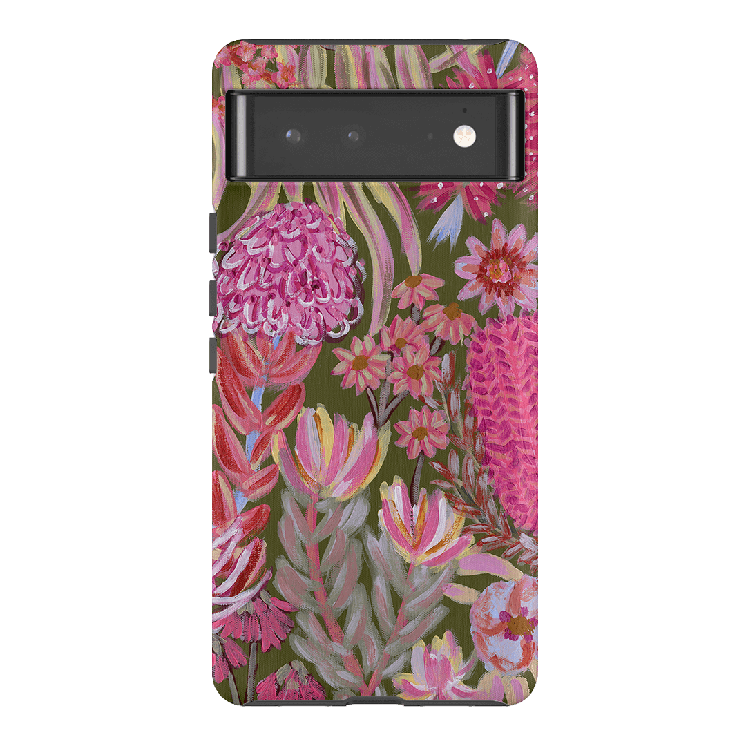 Floral Island Printed Phone Cases Google Pixel 6 Pro / Armoured by Amy Gibbs - The Dairy