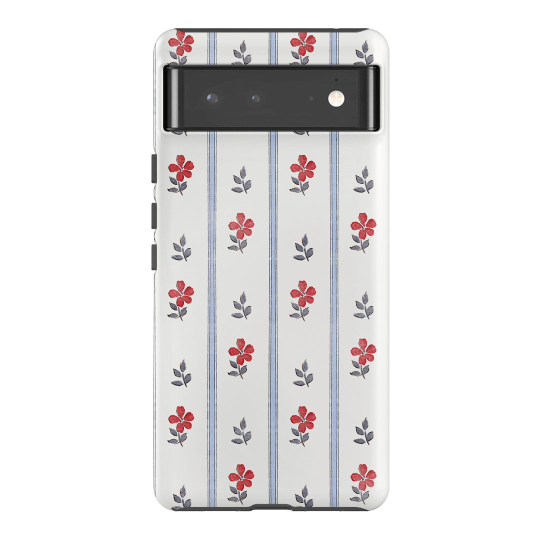 Olivia Stripe Printed Phone Cases Google Pixel 6 Pro / Armoured by Oak Meadow - The Dairy
