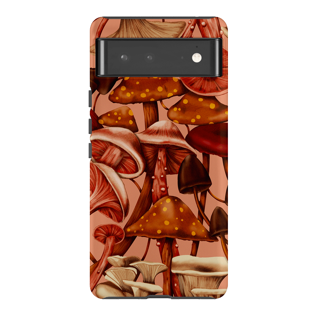 Shrooms Printed Phone Cases Google Pixel 6 Pro / Armoured by Kelly Thompson - The Dairy