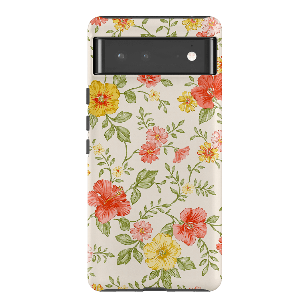 Hibiscus Printed Phone Cases Google Pixel 6 Pro / Armoured by Oak Meadow - The Dairy