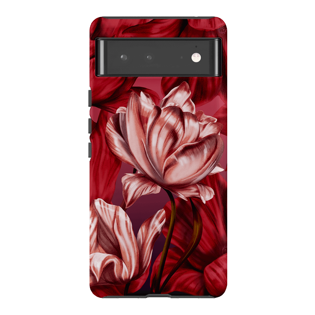 Tulip Season Printed Phone Cases Google Pixel 6 Pro / Armoured by Kelly Thompson - The Dairy