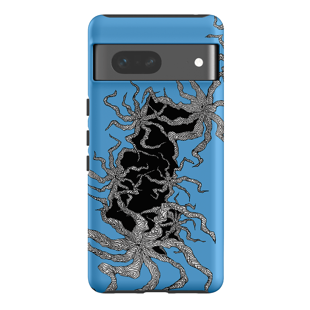 Blue Eclipse Printed Phone Cases Google Pixel 7 / Armoured by Stormi Bree - The Dairy