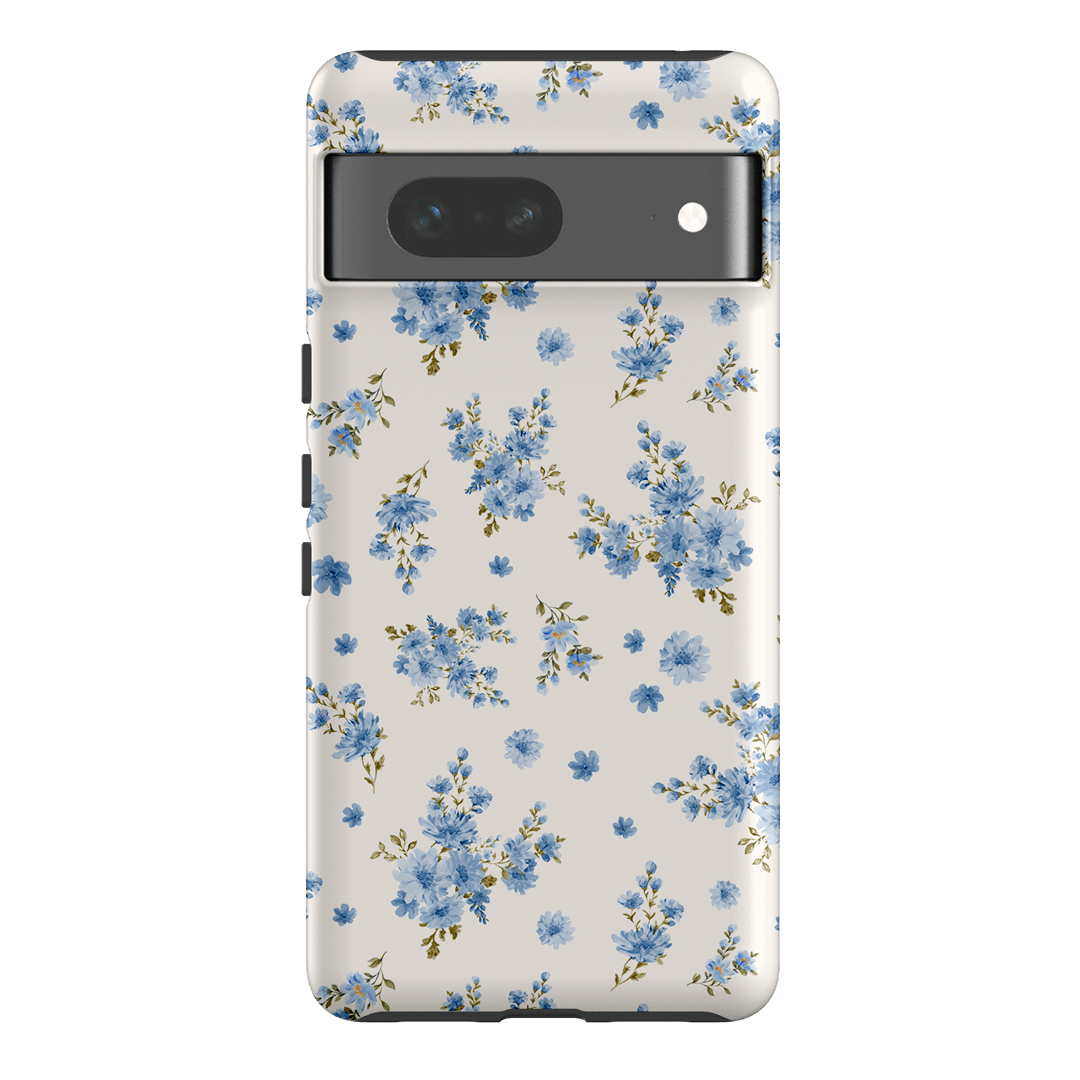 Blue Meadow Printed Phone Cases Google Pixel 7 / Armoured by Kasiags Art - The Dairy