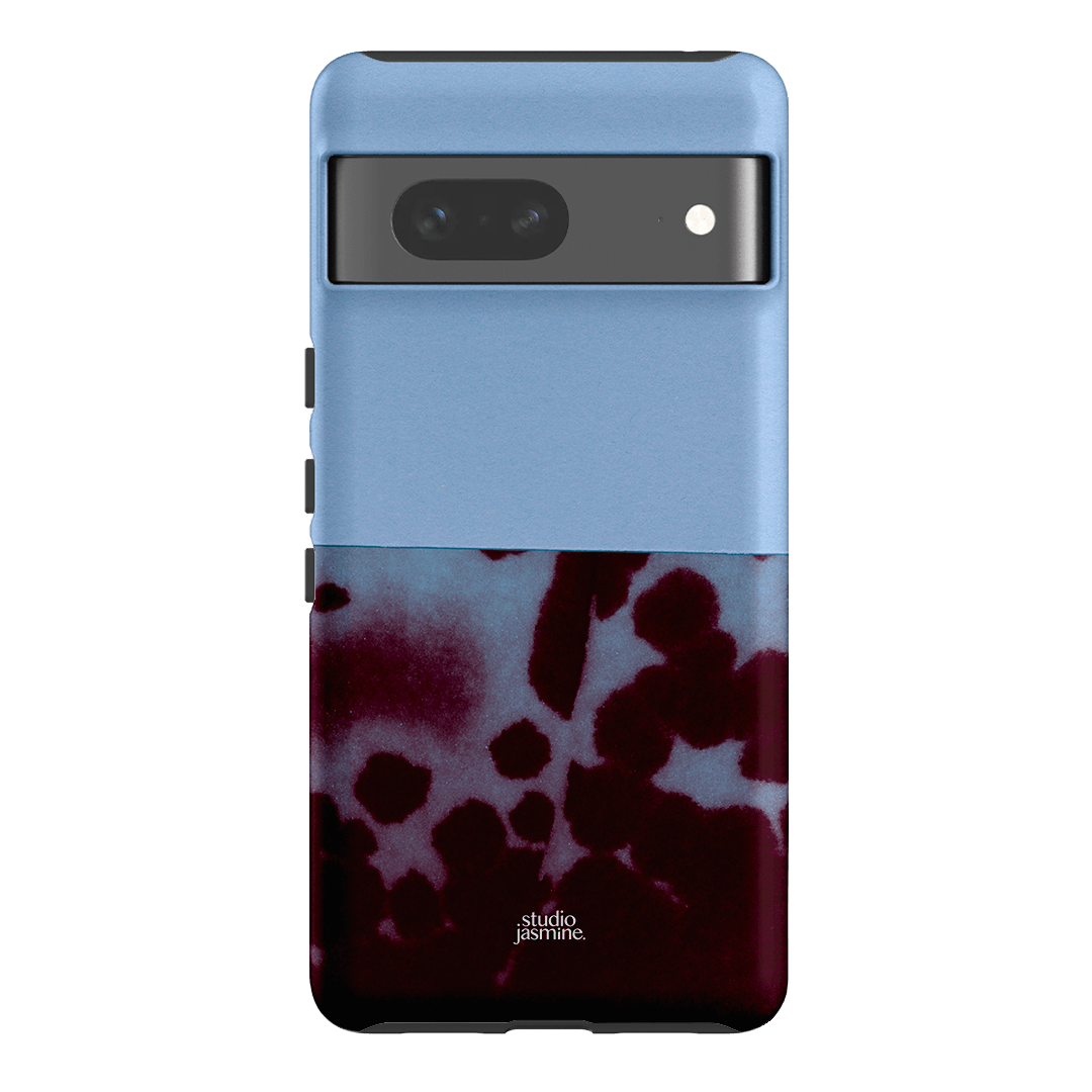 Blue Orchid Printed Phone Cases Google Pixel 7 / Armoured by Jasmine Dowling - The Dairy