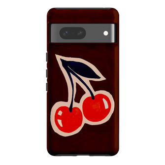 Cherries Printed Phone Cases Google Pixel 7 / Armoured by Studio Bon - The Dairy