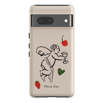 Cherub Printed Phone Cases Google Pixel 7 / Armoured by Phthalo Ruth - The Dairy