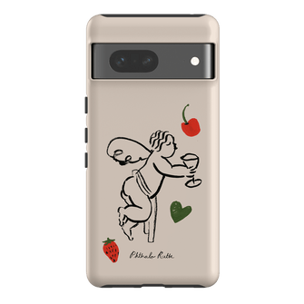 Cherub Printed Phone Cases Google Pixel 7 / Armoured by Phthalo Ruth - The Dairy