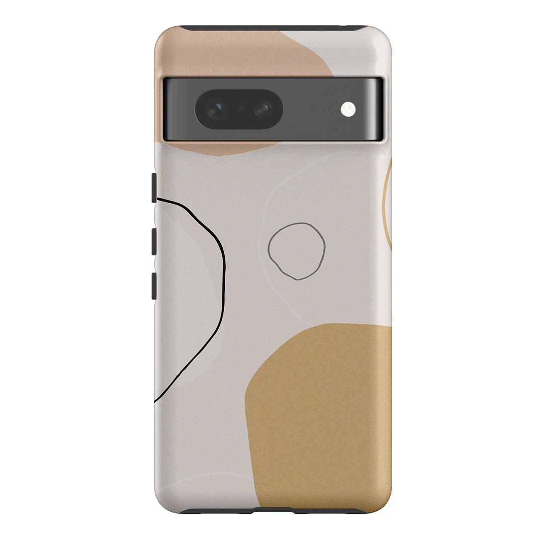Clay Lines Printed Phone Cases Google Pixel 7 / Armoured by Cass Deller - The Dairy