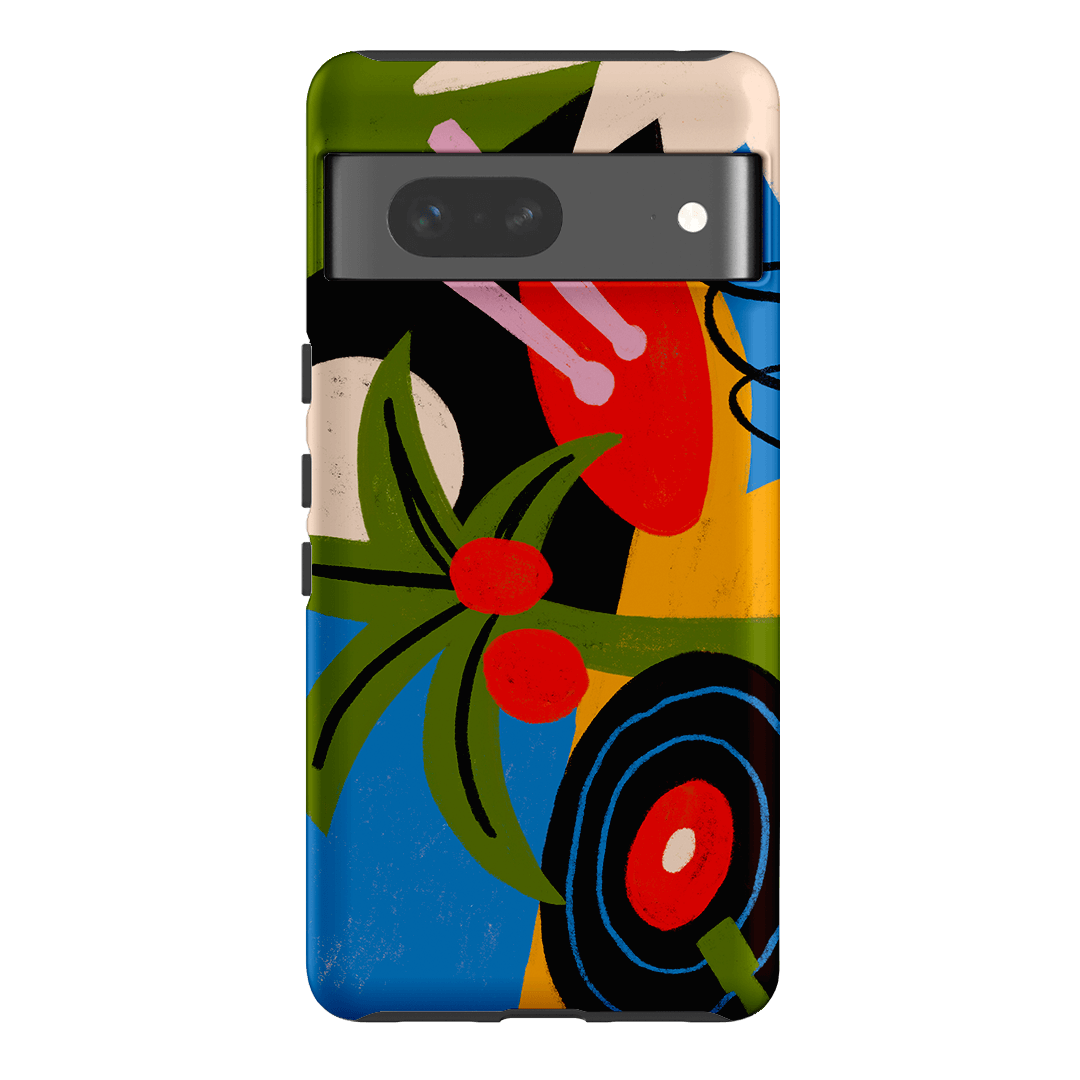 Cuban Nights Printed Phone Cases Google Pixel 7 / Armoured by Marie Faurrite - The Dairy