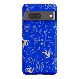 Easty Flash Blue Printed Phone Cases Google Pixel 7 / Armoured by Easty Beasty - The Dairy