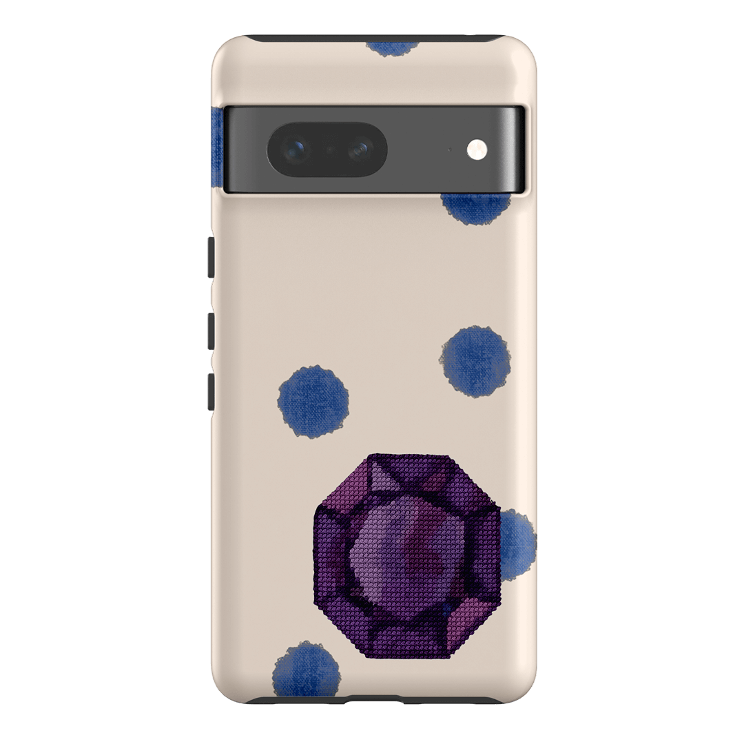 February Amethyst Printed Phone Cases Google Pixel 7 / Armoured by Joiana - The Dairy