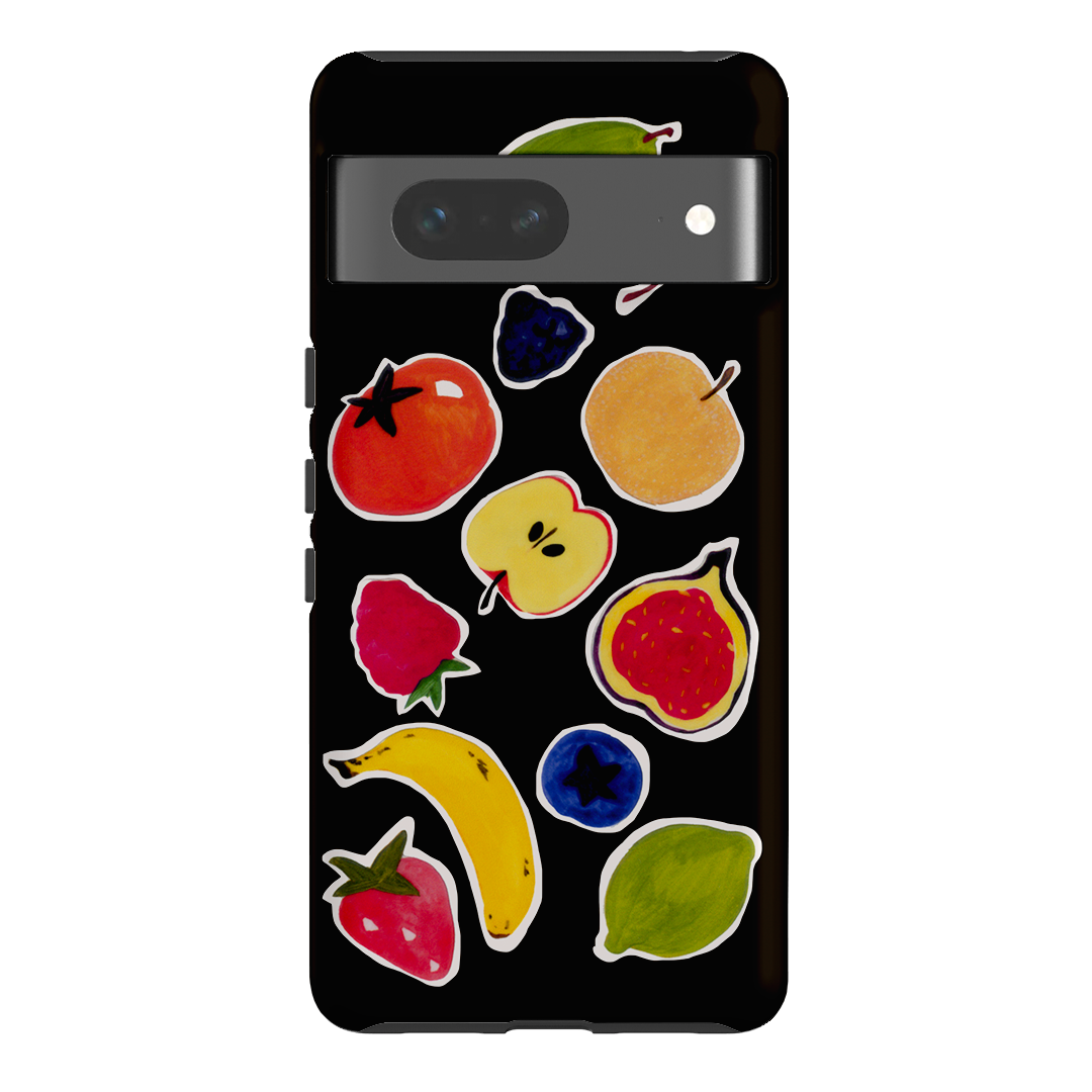 Fruit Stickers Printed Phone Cases Google Pixel 7 / Armoured by Studio Bon - The Dairy