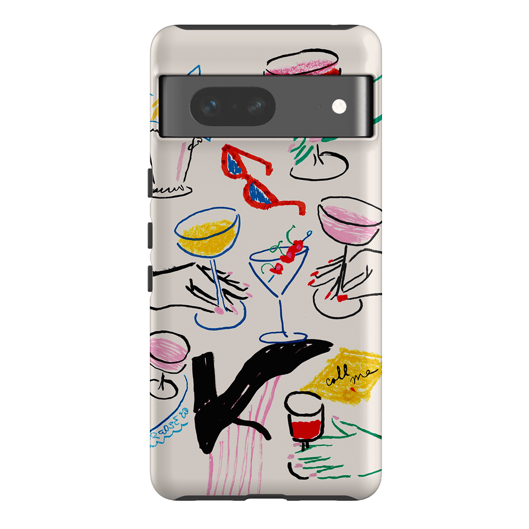 Girls Night Out Printed Phone Cases Google Pixel 7 / Armoured by Phthalo Ruth - The Dairy