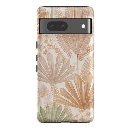 Golden Palm Printed Phone Cases Google Pixel 7 / Armoured by Cass Deller - The Dairy