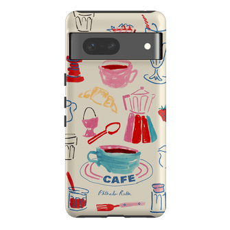 Home Cafe Printed Phone Cases Google Pixel 7 / Armoured by Phthalo Ruth - The Dairy