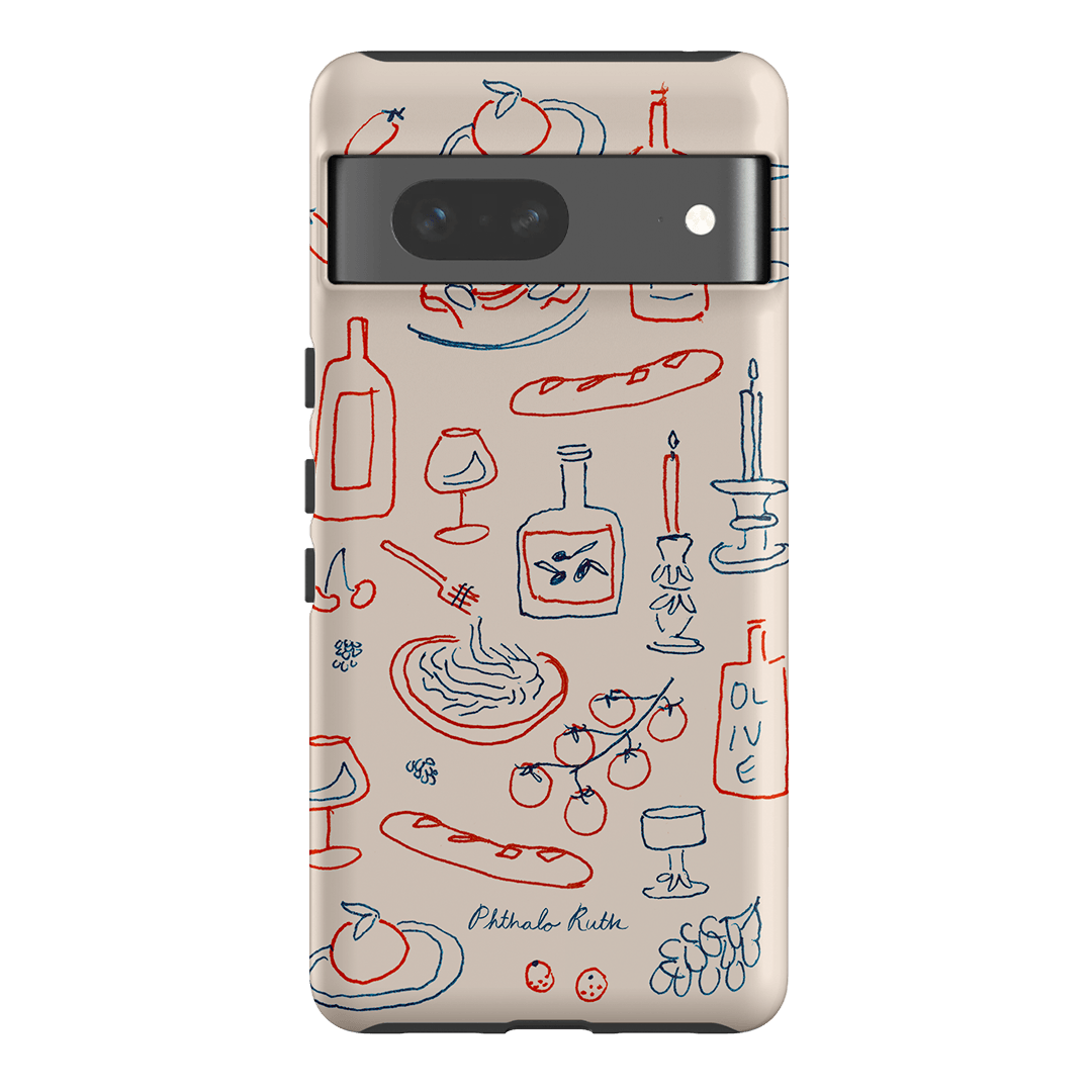 Italian Fare Printed Phone Cases Google Pixel 7 / Armoured by Phthalo Ruth - The Dairy