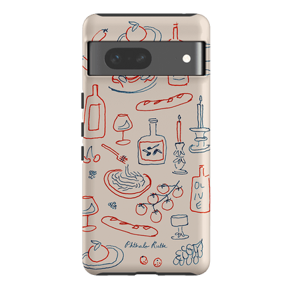 Italian Fare Printed Phone Cases Google Pixel 7 / Armoured by Phthalo Ruth - The Dairy