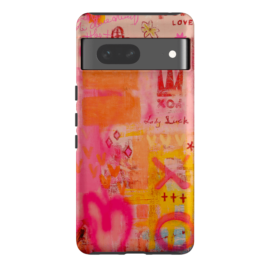 Lady Luck Printed Phone Cases Google Pixel 7 / Armoured by Jackie Green - The Dairy