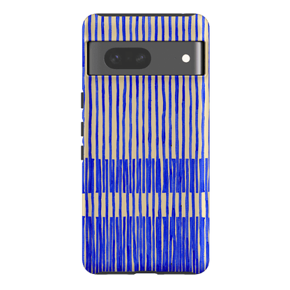 Linear Printed Phone Cases Google Pixel 7 / Armoured by Kayla Henley - The Dairy