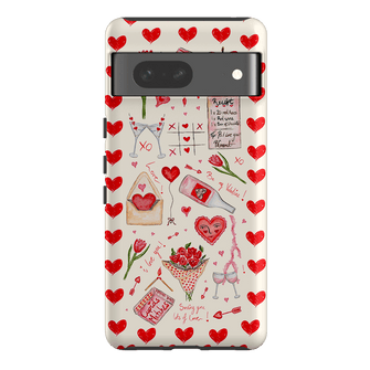 Love Note Printed Phone Cases Google Pixel 7 / Armoured by BG. Studio - The Dairy