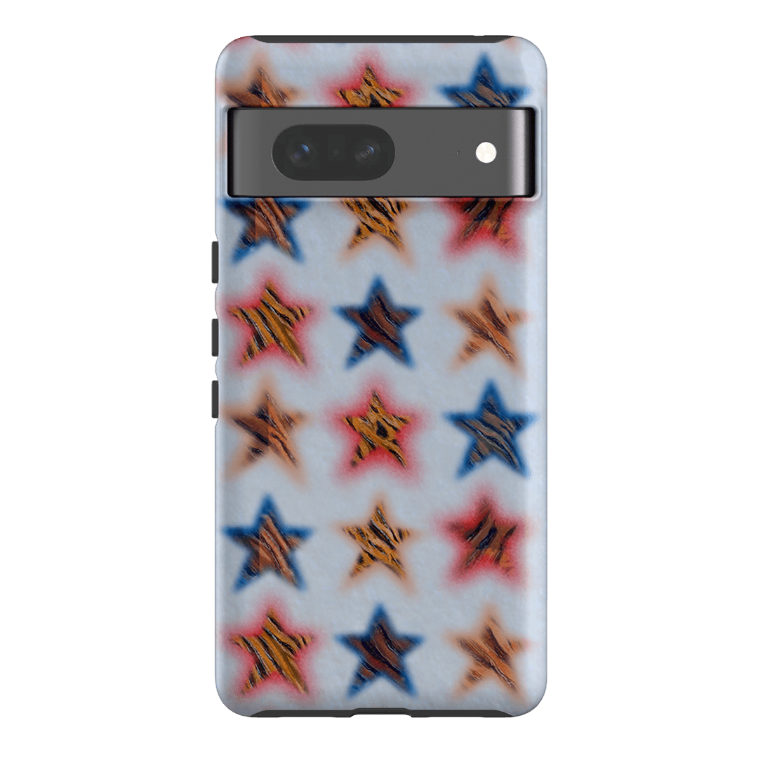 Lucky Stars Tiger Printed Phone Cases Google Pixel 7 / Armoured by BG. Studio - The Dairy