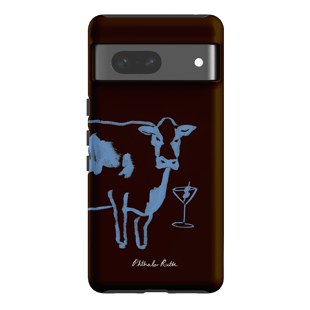 Mootini Espresso Printed Phone Cases Google Pixel 7 / Armoured by Phthalo Ruth - The Dairy