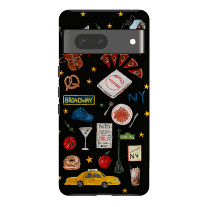 NYC Noir Printed Phone Cases Google Pixel 7 / Armoured by BG. Studio - The Dairy