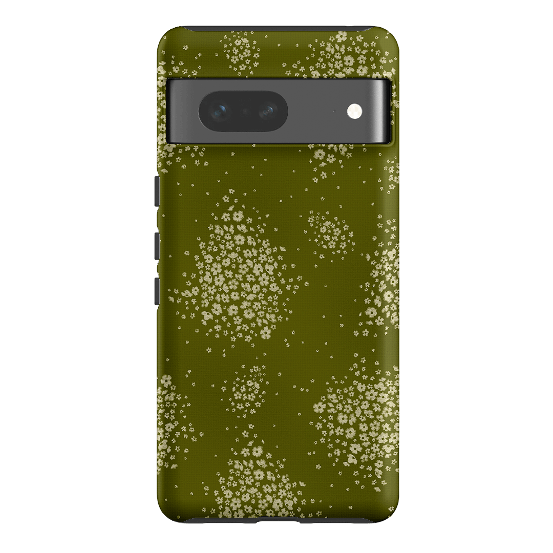 Olive Bloom Printed Phone Cases Google Pixel 7 / Armoured by Veronica Tucker - The Dairy