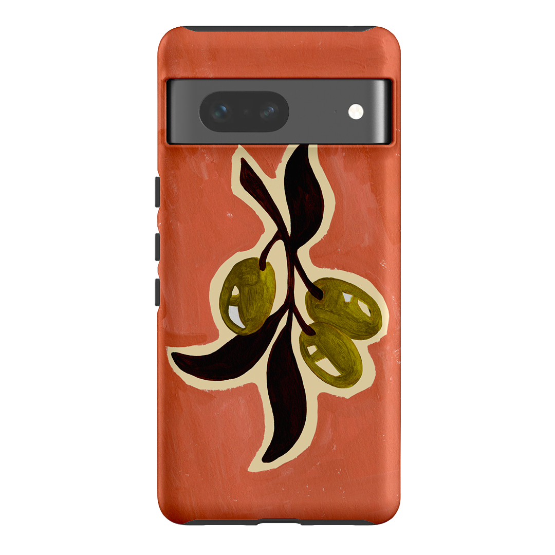 Olives Printed Phone Cases Google Pixel 7 / Armoured by Studio Bon - The Dairy