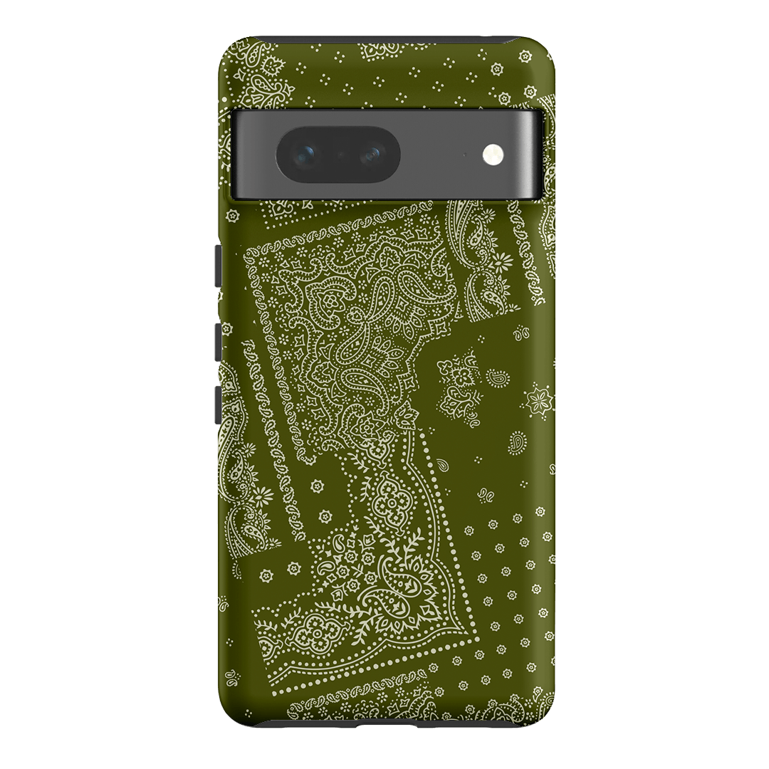 Paisley Fern Printed Phone Cases Google Pixel 7 / Armoured by The Dairy - The Dairy