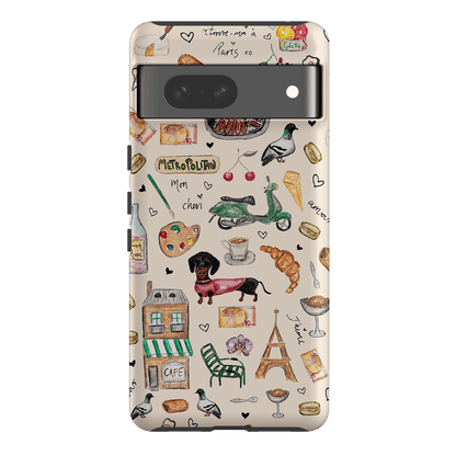 Parisian Daydream Printed Phone Cases Google Pixel 7 / Armoured by BG. Studio - The Dairy